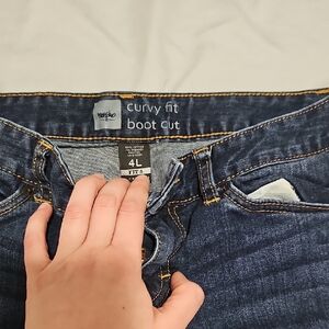 Missoni Women's Curvy Fit Boot Cut Jeans - Dark Blue